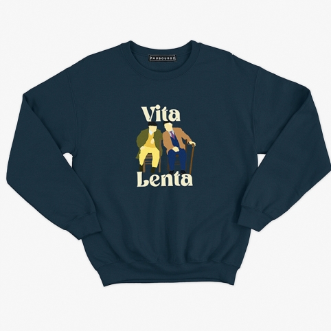 Sweat Vita Lenta Nonno collection Italian Attitude Club