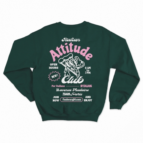 Sweat Italian Attitude Club collection Italian Attitude Club