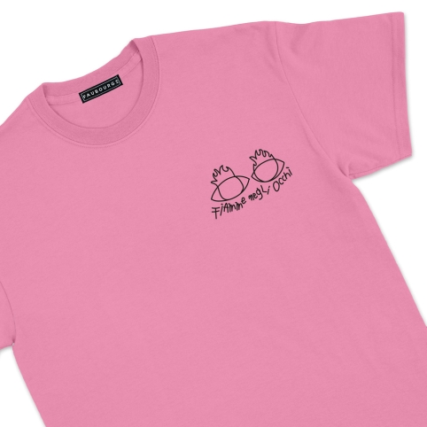 T-Shirt Rose Fiamme collection Italian Attitude Club