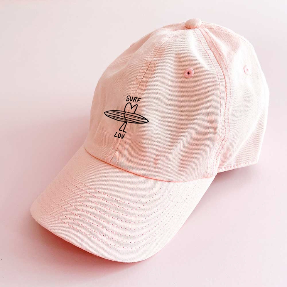 Pink Cap Surf Lov